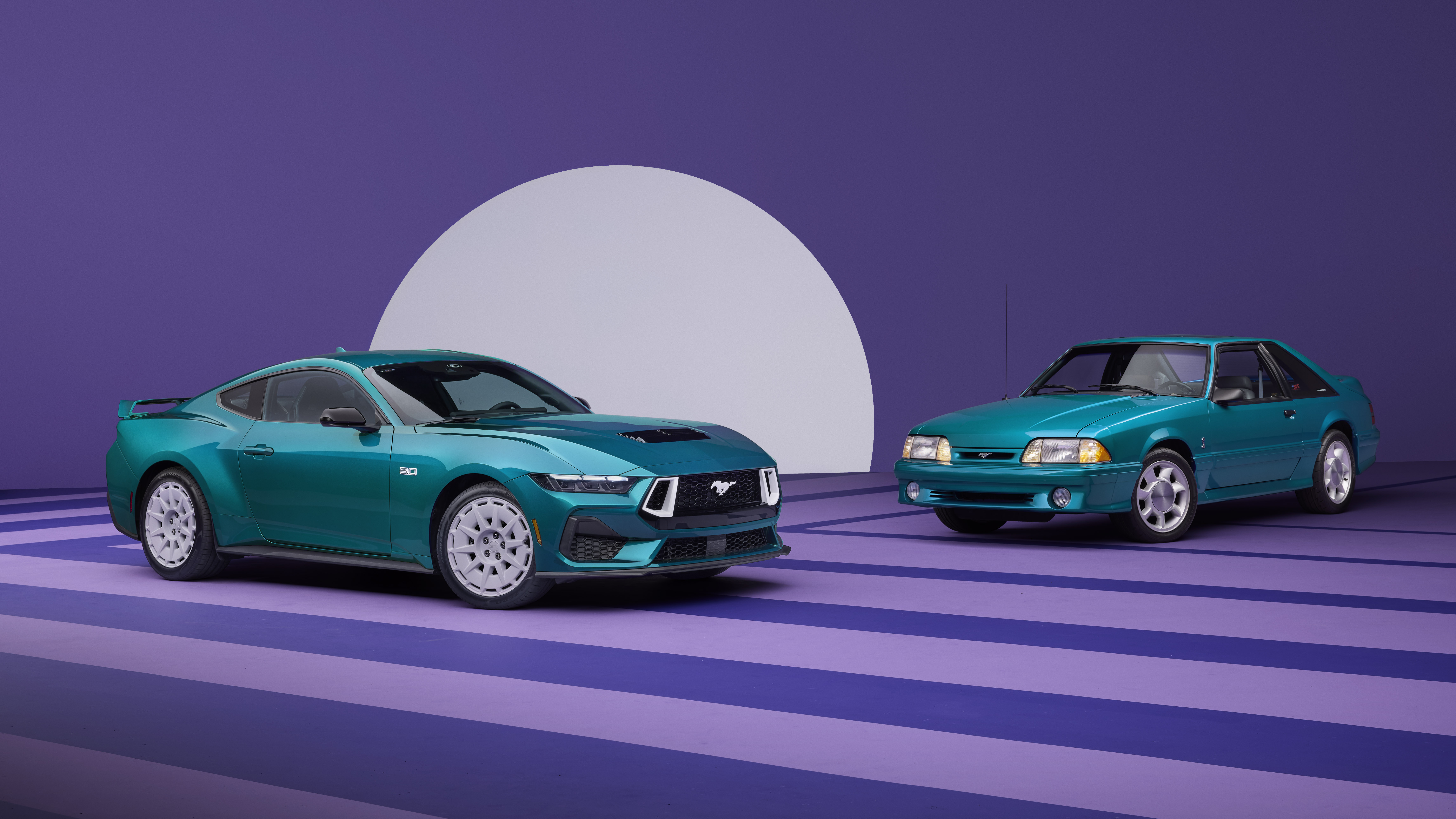 Preproduction 2026 Mustang GT Premium shown with optional equipment and extra cost color.